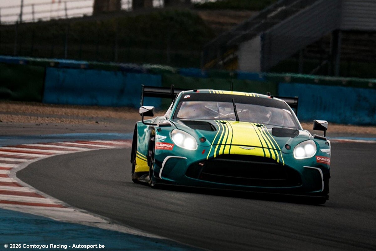 12H Spa: Comtoyou Racing aan de start met uniek trio - Autosport.be
