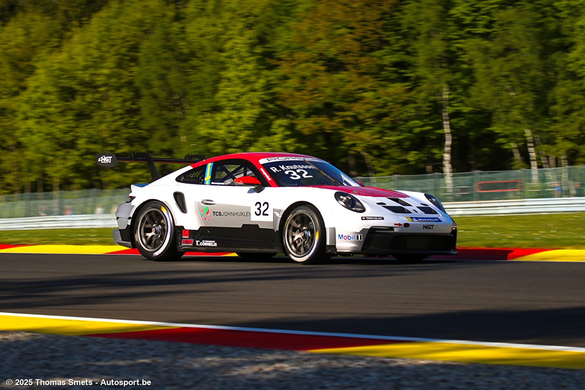 Robin Knutsson Racing 6H Spa: Robin Knutsson wint incidentrijke eerste race - Autosport.be