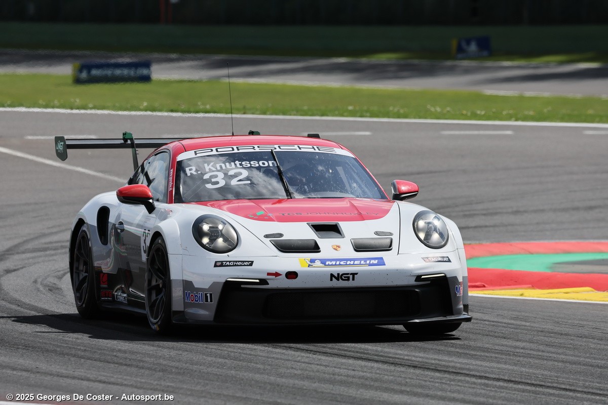 Robin Knutsson Racing 6H Spa: Robin Knutsson pakt nipt de pole - Autosport.be