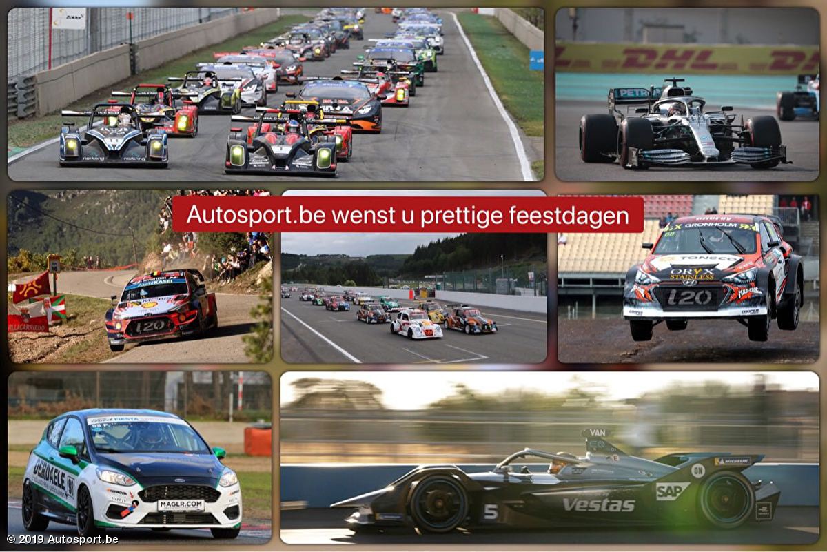 Autosport.be wenst u prettige feestdagen!