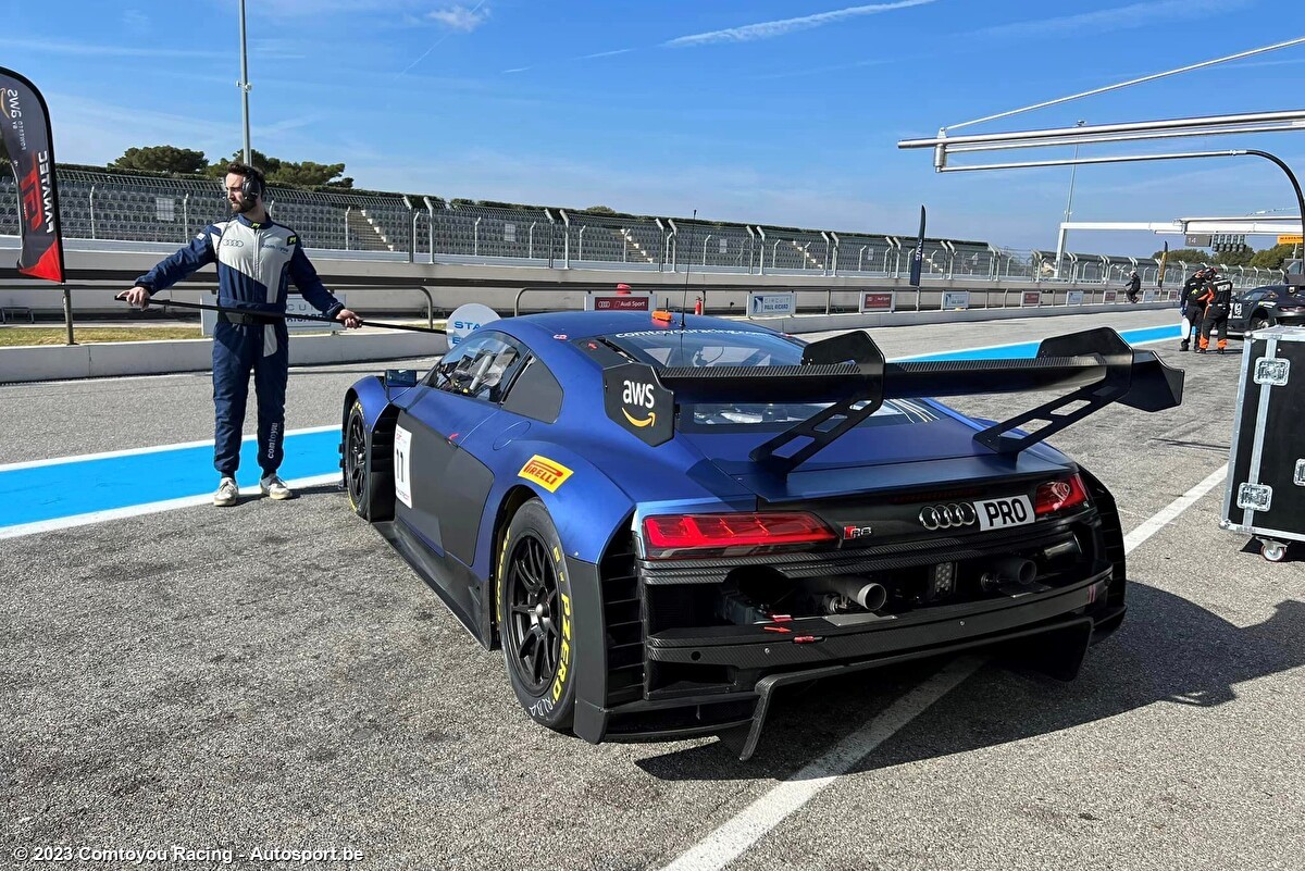 Paul Ricard: Audi boven op eerste GT World Challenge Europe testdag -  Autosport.be