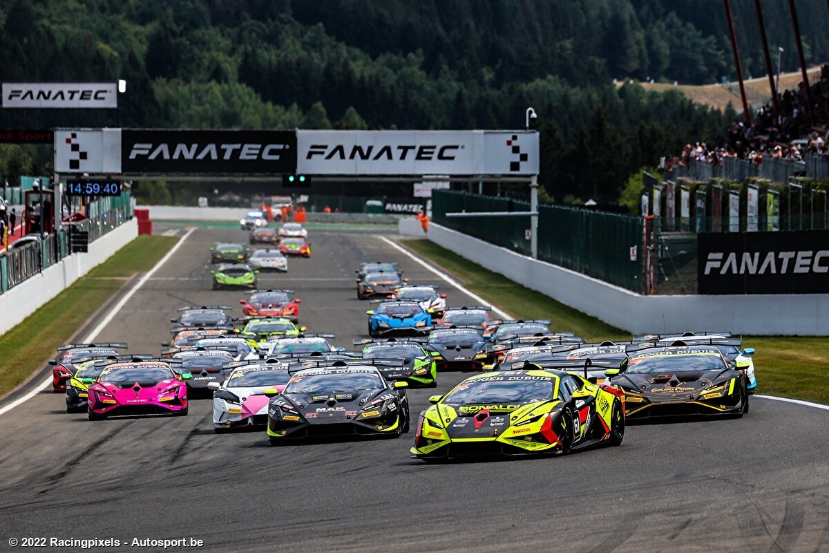 Super Trofeo Europe kalender bijna rond Autosport.be