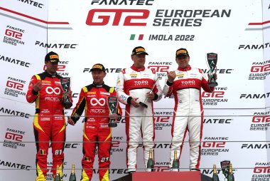Podium 2022 GT2 European Series Imola Race 1