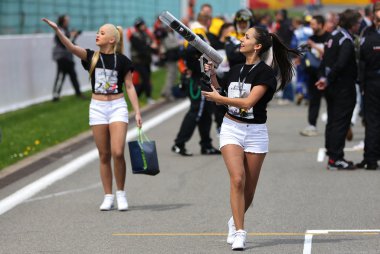 go-go girls 2015 WEC 6 Hours of Spa-Francorchamps