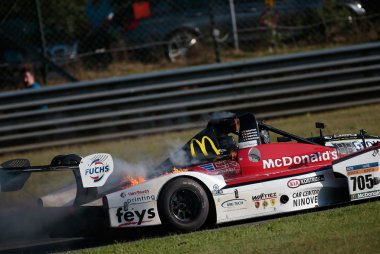 brandende Norma M20 FC - McDonald's Racing