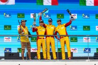 Yifei Ye, Robert Shwartzman en Robert Kubica