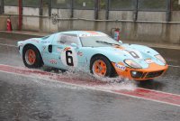 Zolder Historic Grand Pix: De Belcar Historic Cup in de gietende regen