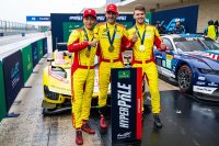 Yifei Ye, Robert Kubica en Phil Hanson