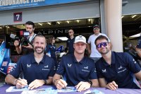 Frédéric Makowiecki, Mick Schumacher en Jules Gounon