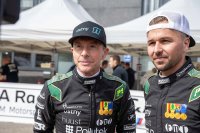 Bert & Stienes Longin tijdens de Rally van Lubbeek