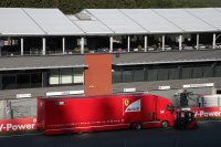 vrachtwagen Scuderia Ferrari - F1 GP België 2015
