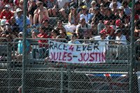 ode aan Jules Bianchi & Justin Wilson GP Italië 2015