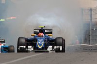 Felipe Nasr - Sauber F1 Team met opgeblazen motor