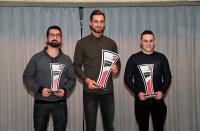 Tijn Jilesen, Maxim Pampel en Vincent Convents