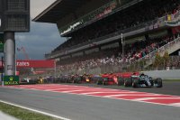 Start 2018 F1 GP van Spanje