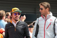 Fernando Alonso en Romain Grosjean