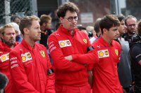 Charles Leclerc - Sebastian Vettel -  Ferrari - Mattia Binotto