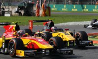 Stefano Coletti (Racing Engineering) en Stéphane Richelmi (DAMS)