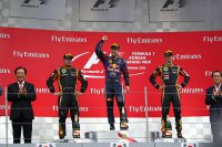 Podium GP van Korea