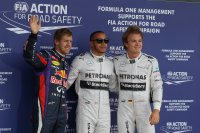 Vettel - Hamilton - Rosberg