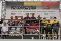 Algemeen podium laatste Belcar race