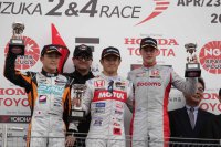 Podium Super Formula Suzuka 2016