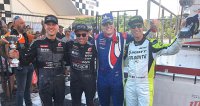 Podium van PG Motorsport tijdens 2018 Belcar 24 Hours of Zolder