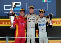 Stefano Coletti, Jolyon Palmer en Stéphane Richelmi