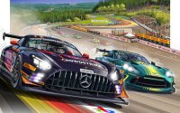 Mercedes en Aston Martin op de affiche van 2025