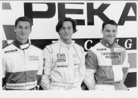 Julien Beltoise,teamgenoot van David Saelens en Stephane Martinez bij PEKA Racing