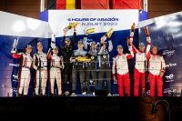 Podium 2023 European Le Mans Series 4H Aragón LMP3