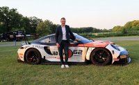 Xavier Maassen stelt Porsche 911 GT3 R voor in Lanaken