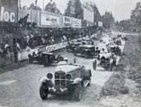 Start 1932 Grand Prix de Belgique des 24 Heures