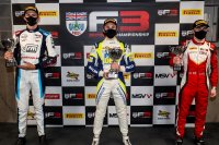 Podium 2020 British F3 Donington Race 1