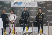 Podium hoofdrace F2 Abu Dhabi