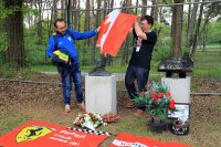 Onthulling borstbeeld Gilles Villeneuve