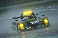 De vrije training van de Belcar viel letterlijk in het water