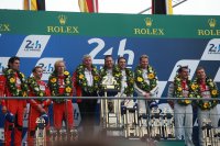 Podium 24 Heures du Mans 2015