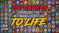 Alle 200 piloten voor de eerste Virtual 24H Le Mans
