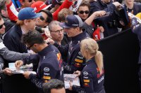 Red Bull-duo Daniel Ricciardo en Max Verstappen