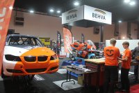 Thomas More studenten op de BEHVA stand