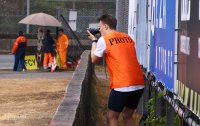 Amateurfotograaf in actie