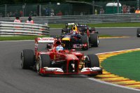 Fernando Alonso reed sterke wedstrijd