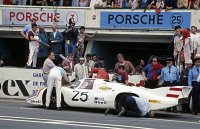 De Porsche 917 LH Coupé van Vic Elford en Kurt Ahrens