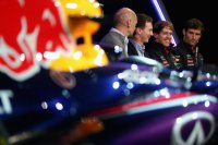 Adrian Newey - Christian Horner - Sebastian Vettel - Mark Webber