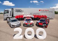 Audi produceert 200e R8 LMS GT3