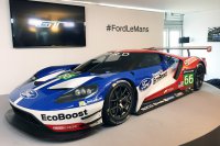 De nieuwe Ford GT racewagen voor 2016