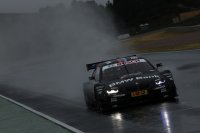 Hevige regen verstoorde enigszins de test