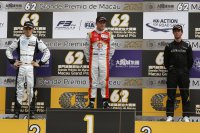 Podium kwalificatierace GP Macau