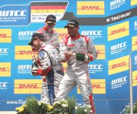 Podium Openingsrace